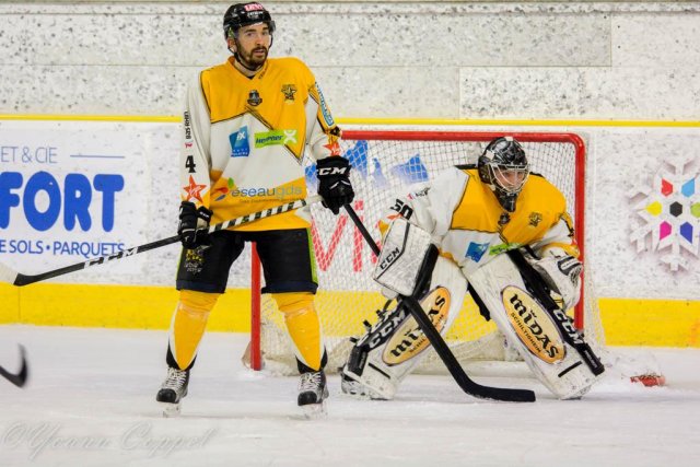 Photo hockey match Chamonix / Morzine - Strasbourg  le 14/02/2017