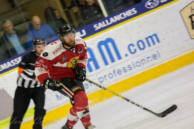 Photo hockey match Chamonix / Morzine - Strasbourg  le 14/02/2017