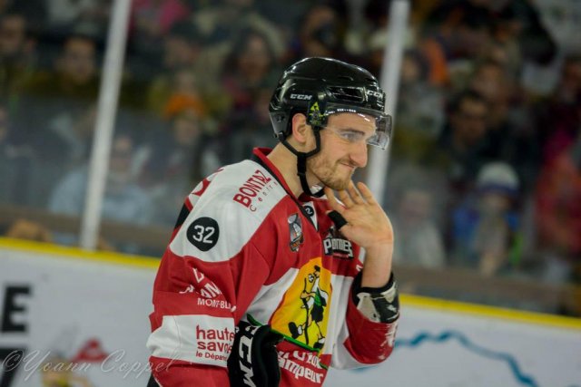 Photo hockey match Chamonix / Morzine - Strasbourg  le 14/02/2017