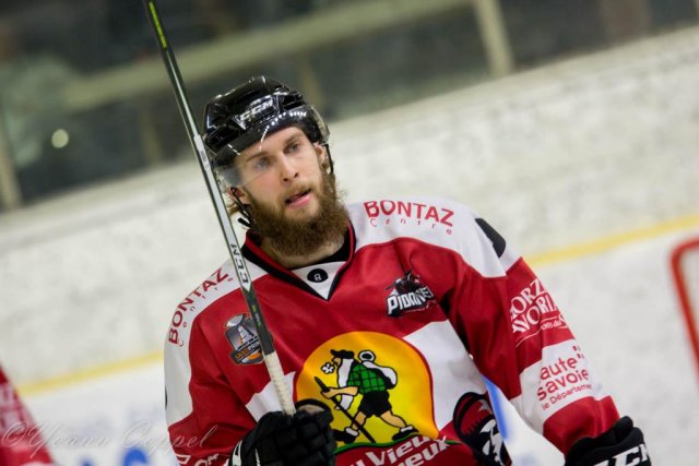 Photo hockey match Chamonix / Morzine - Strasbourg  le 14/02/2017