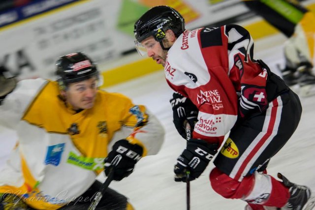 Photo hockey match Chamonix / Morzine - Strasbourg  le 14/02/2017
