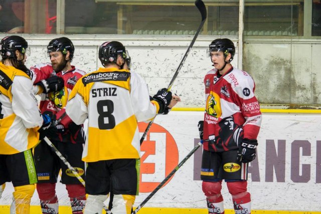 Photo hockey match Chamonix / Morzine - Strasbourg  le 14/02/2017