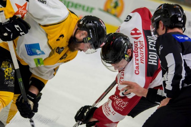 Photo hockey match Chamonix / Morzine - Strasbourg  le 14/02/2017