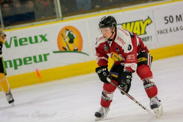 Photo hockey match Chamonix / Morzine - Strasbourg  le 14/02/2017