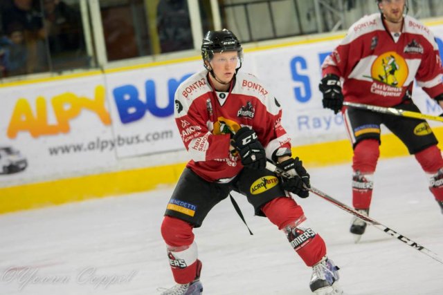 Photo hockey match Chamonix / Morzine - Strasbourg  le 14/02/2017