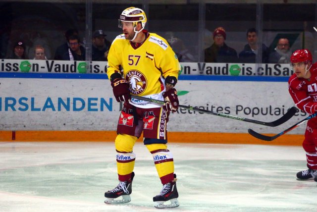 Photo hockey reportage NLA: Genève a tiré 23 fois...