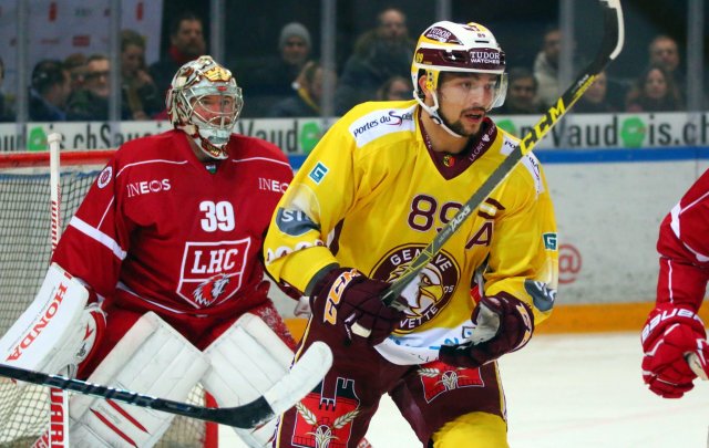 Photo hockey reportage NLA: Genève a tiré 23 fois...