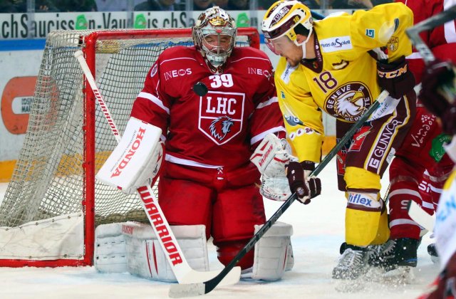Photo hockey reportage NLA: Genève a tiré 23 fois...