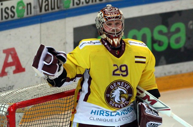 Photo hockey reportage NLA: Genève a tiré 23 fois...
