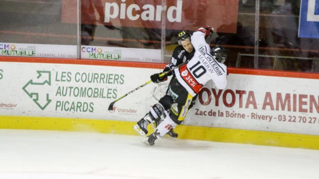 Photo hockey match Amiens  - Nice le 14/02/2017