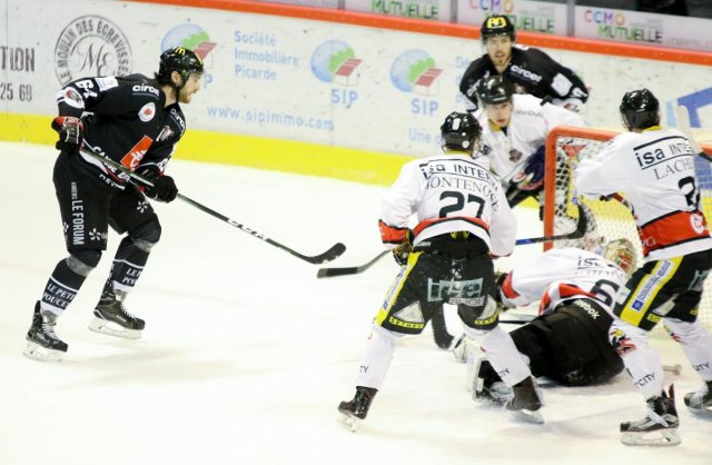 Photo hockey match Amiens  - Nice le 14/02/2017