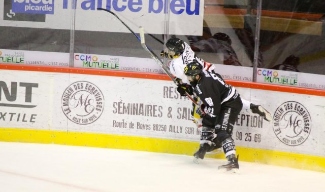 Photo hockey match Amiens  - Nice le 14/02/2017