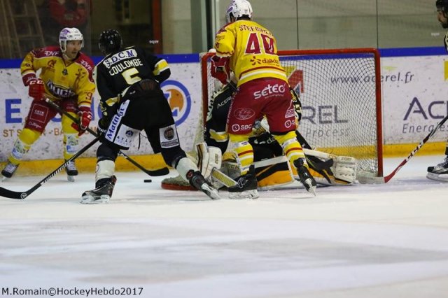 Photo hockey match Rouen - Dijon  le 14/02/2017