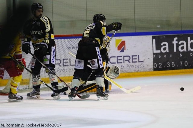 Photo hockey match Rouen - Dijon  le 14/02/2017