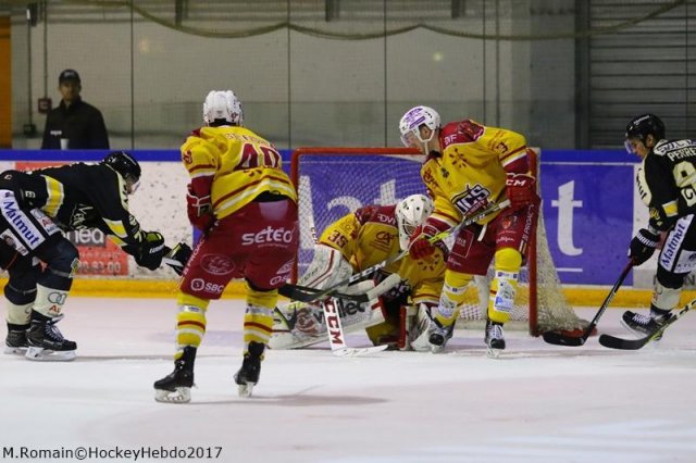 Photo hockey match Rouen - Dijon  le 14/02/2017