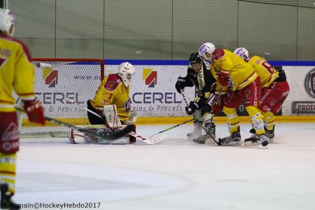 Photo hockey match Rouen - Dijon  le 14/02/2017