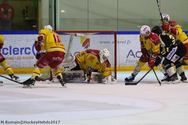 Photo hockey match Rouen - Dijon  le 14/02/2017