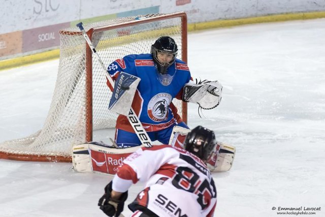 Photo hockey match Lyon - Chamonix / Morzine le 17/02/2017
