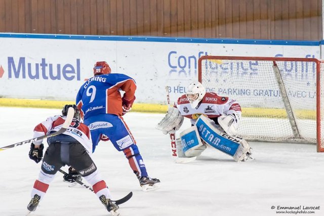 Photo hockey match Lyon - Chamonix / Morzine le 17/02/2017