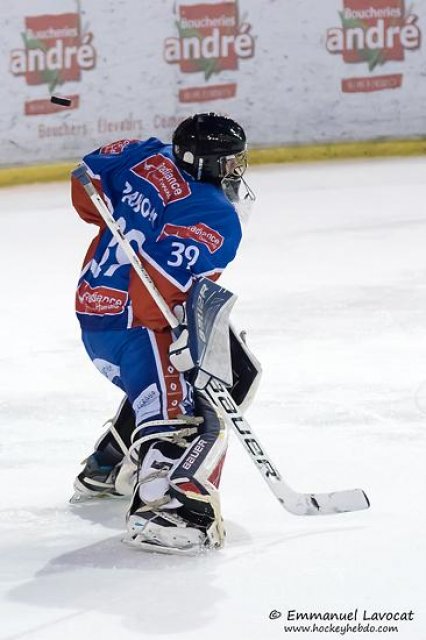 Photo hockey match Lyon - Chamonix / Morzine le 17/02/2017