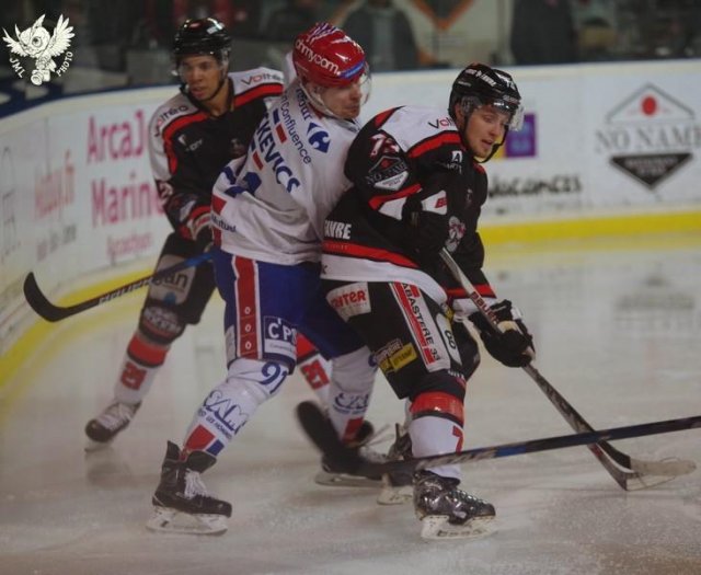 Photo hockey match Bordeaux - Lyon le 14/02/2017