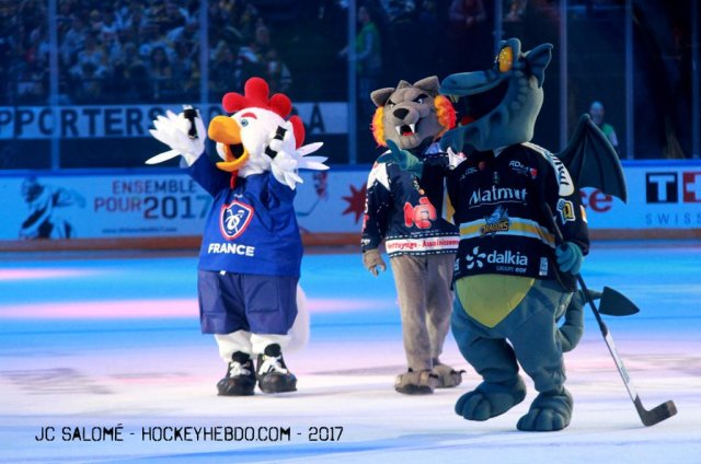 Photo hockey match Rouen - Grenoble  le 19/02/2017