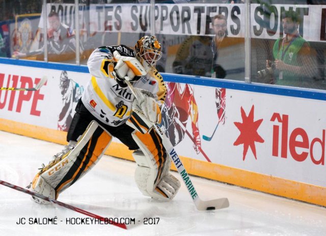 Photo hockey match Rouen - Grenoble  le 19/02/2017
