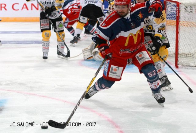 Photo hockey match Rouen - Grenoble  le 19/02/2017