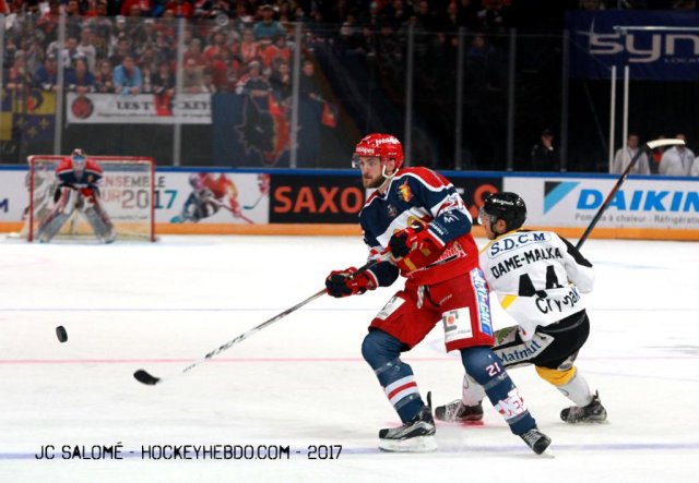 Photo hockey match Rouen - Grenoble  le 19/02/2017