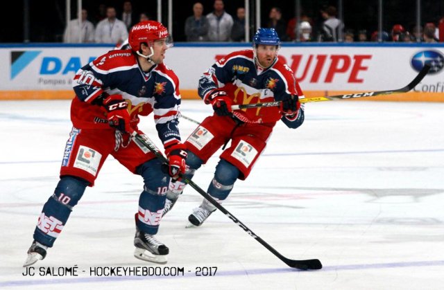Photo hockey match Rouen - Grenoble  le 19/02/2017