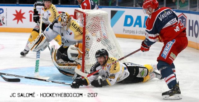 Photo hockey match Rouen - Grenoble  le 19/02/2017