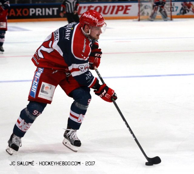 Photo hockey match Rouen - Grenoble  le 19/02/2017