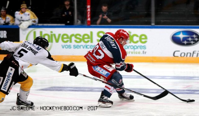 Photo hockey match Rouen - Grenoble  le 19/02/2017