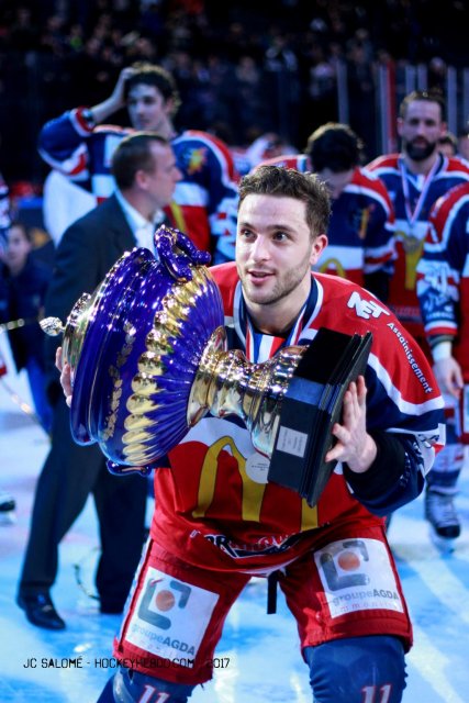 Photo hockey match Rouen - Grenoble  le 19/02/2017