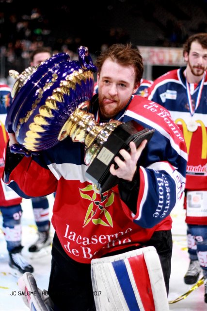 Photo hockey match Rouen - Grenoble  le 19/02/2017