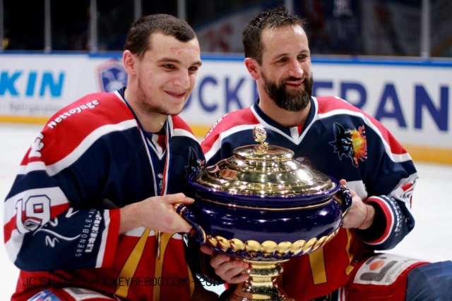Photo hockey match Rouen - Grenoble  le 19/02/2017