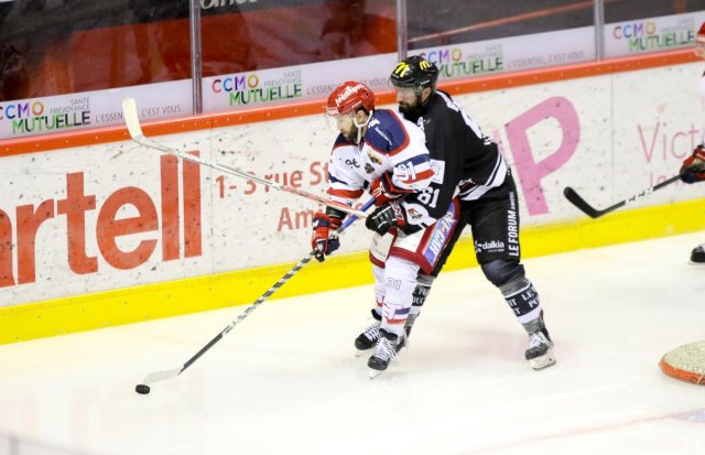 Photo hockey match Amiens  - Grenoble  le 17/02/2017