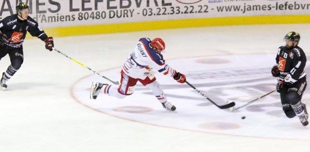 Photo hockey match Amiens  - Grenoble  le 17/02/2017
