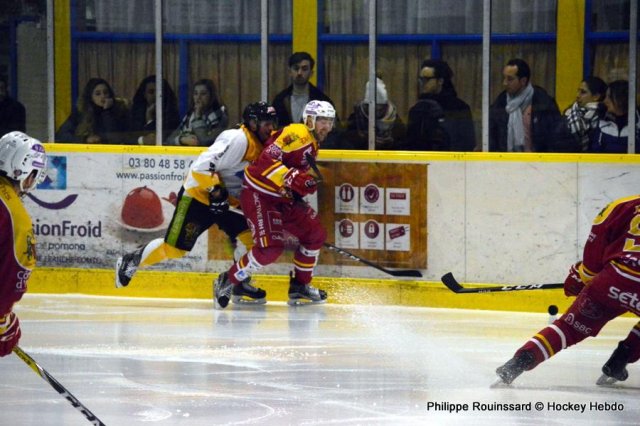 Photo hockey match Dijon  - Strasbourg  le 21/02/2017