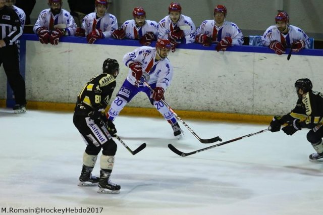Photo hockey match Rouen - Lyon le 21/02/2017