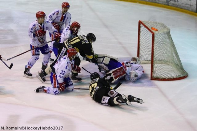 Photo hockey match Rouen - Lyon le 21/02/2017