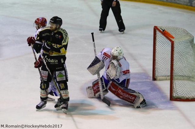 Photo hockey match Rouen - Lyon le 21/02/2017