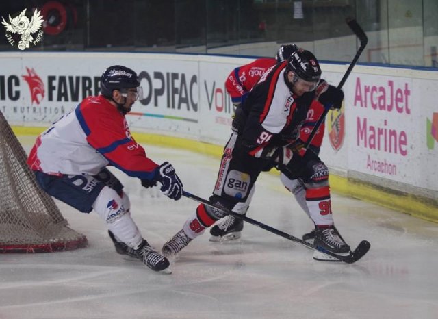 Photo hockey match Bordeaux - Angers  le 21/02/2017