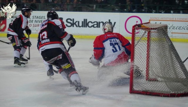 Photo hockey match Bordeaux - Angers  le 21/02/2017