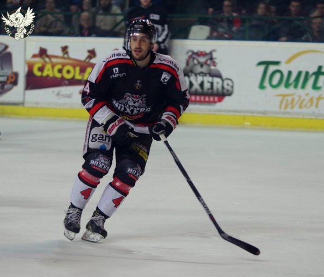 Photo hockey match Bordeaux - Angers  le 21/02/2017