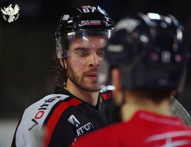 Photo hockey match Bordeaux - Angers  le 21/02/2017