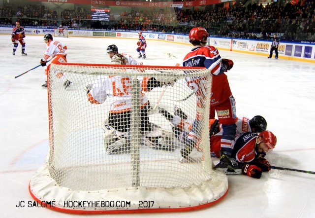 Photo hockey match Grenoble  - Epinal  le 24/02/2017