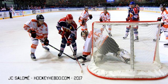 Photo hockey match Grenoble  - Epinal  le 24/02/2017