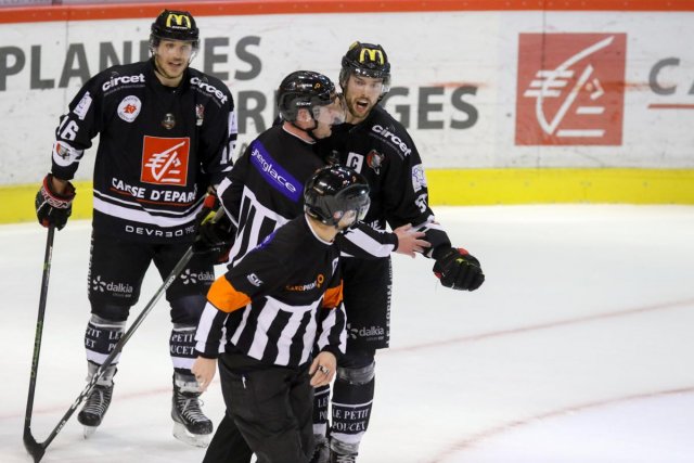 Photo hockey match Amiens  - Bordeaux le 24/02/2017