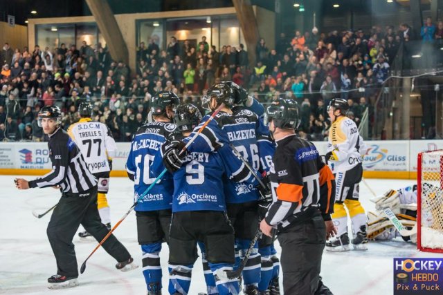 Photo hockey match Gap  - Rouen le 24/02/2017